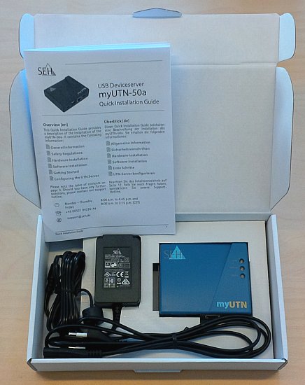 SEH myUTN-50a - Unboxing