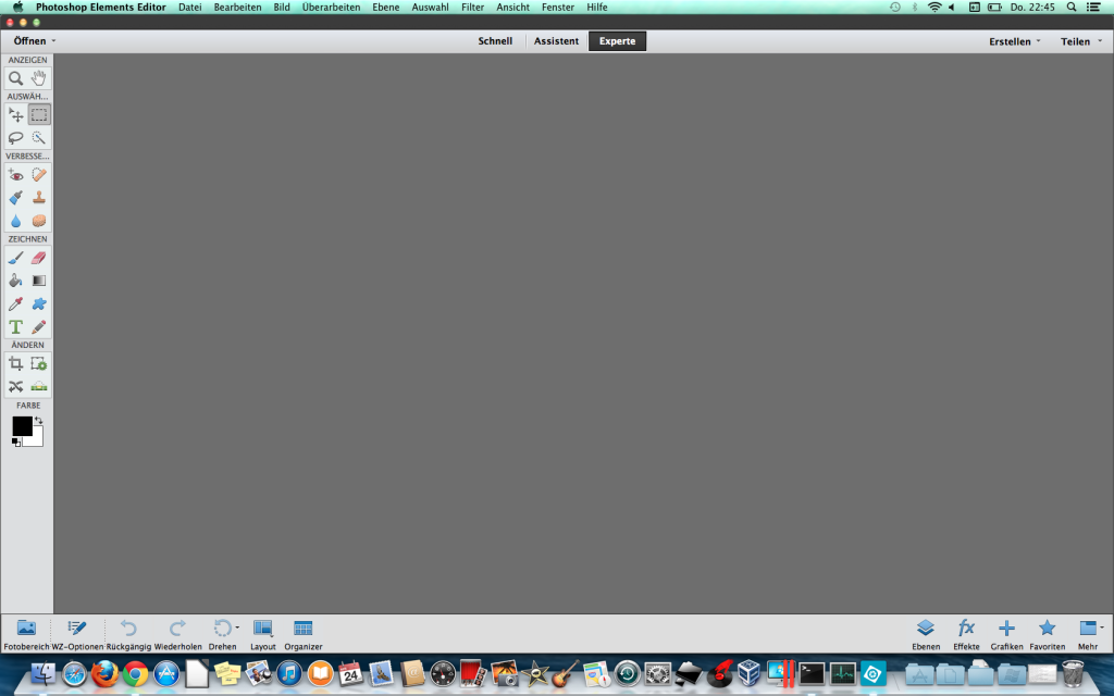Adobe Photoshop Elements 12 - Fotoeditor auf dem Mac