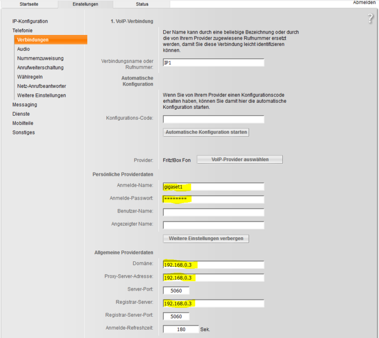 gigaset kompatibilität fritzbox