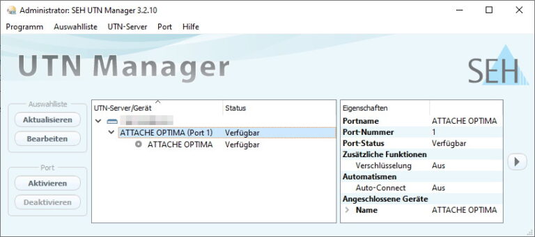 Serveur USB Réseau Utnserver Pro – 2 Ports USB 3.2 Gen 1 | Partage Périphériques à Distance, Sécurisé