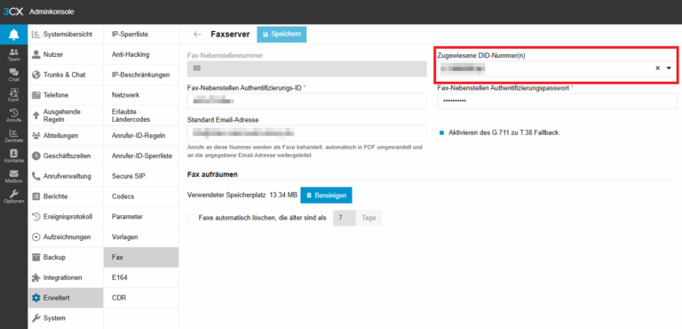 3CX, V20 und Faxserver – Andy's Blog